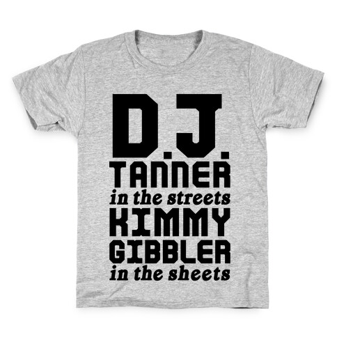 DJ Tanner In The Streets Kids T-Shirt