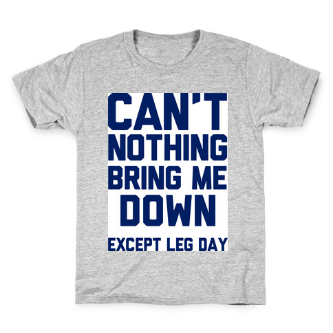 Leg Day Kids T-Shirt