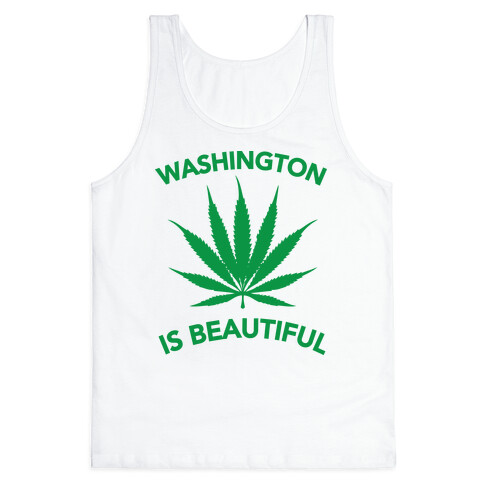 WASHINGTON IS BEAUTIFUL Tank Top