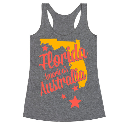 Florida: America's Australia Racerback Tank Top