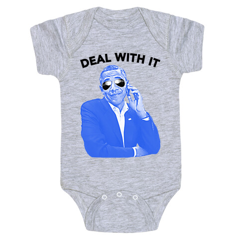 OBAMA DEAL WITH IT Baby One-Piece