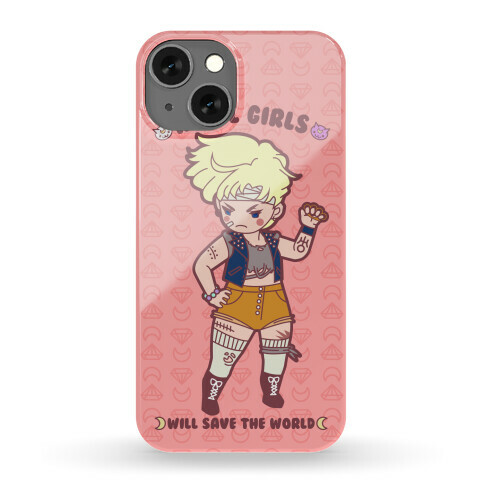 Rebel Girls Will Save The World Uranus Parody Phone Case