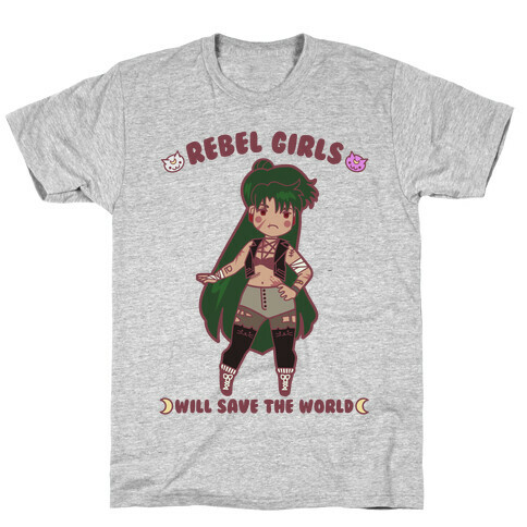 Rebel Girls Will Save The World Pluto T-Shirt