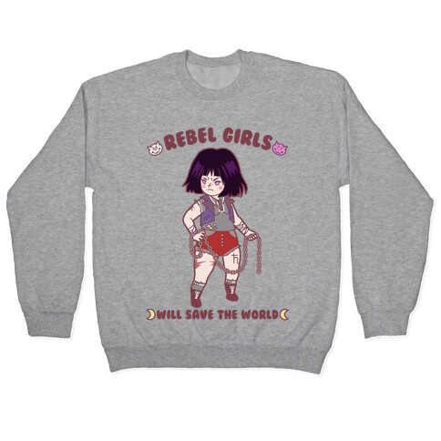 Rebel Girls Will Save The World Saturn Parody Pullover