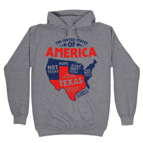 United States of Texas Hooded Sweatshirt