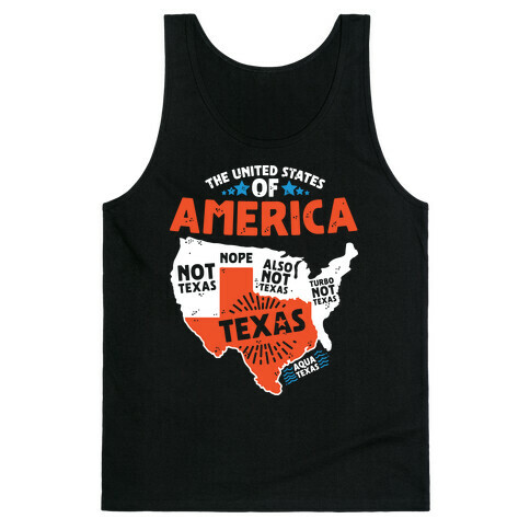 United States of Texas Tank Top