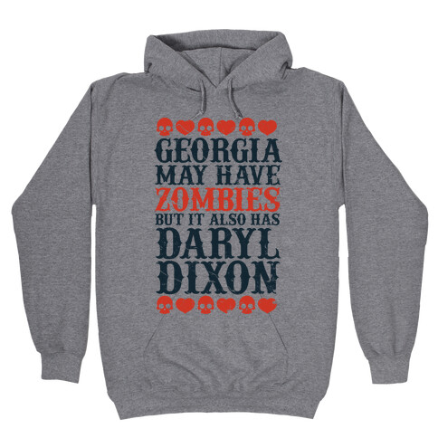 Georgia Has Daryl Dixon Hooded Sweatshirt