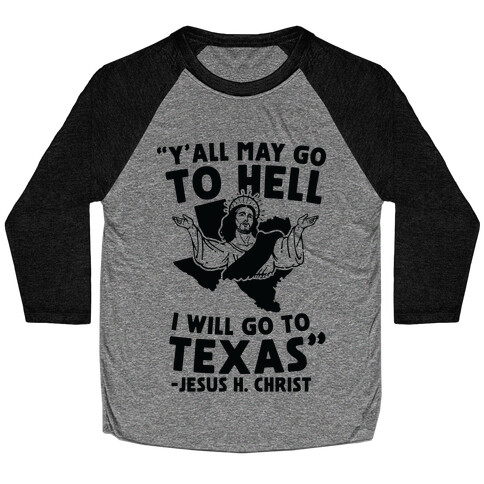 Texas Jesus Baseball Tee