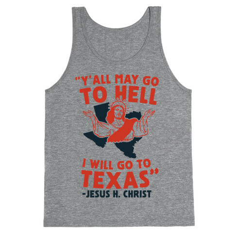 Texas Jesus Tank Top