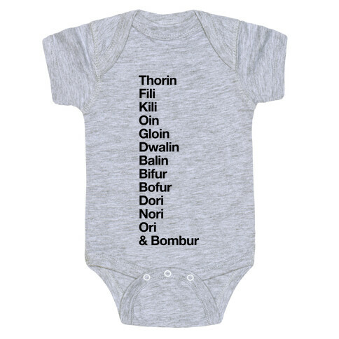THE DWARVES Baby One-Piece