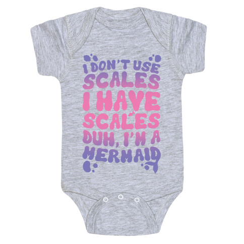 Mermaid Scales Baby One-Piece