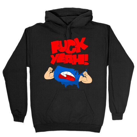 AMERICA F*** YEAH! (TANK) Hooded Sweatshirt