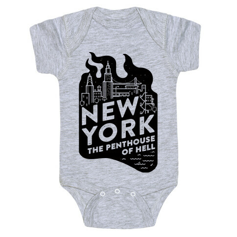 New York The Penthouse Of Hell Baby One-Piece