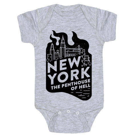 New York The Penthouse Of Hell Baby One-Piece