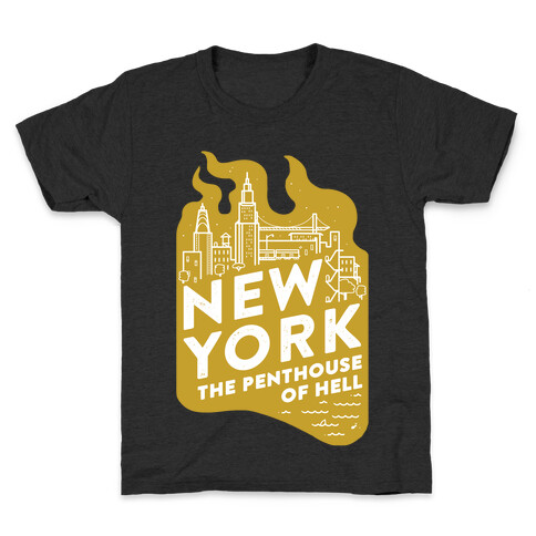 New York The Penthouse Of Hell Kids T-Shirt