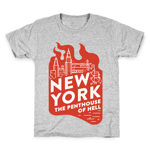 New York The Penthouse Of Hell Kids T-Shirt