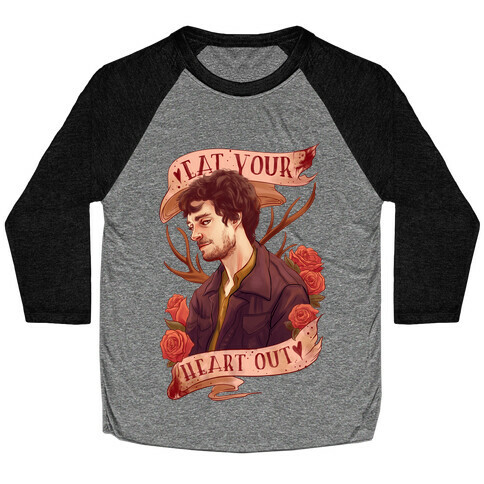 Eat Your Heart Out Parody Baseball Tee