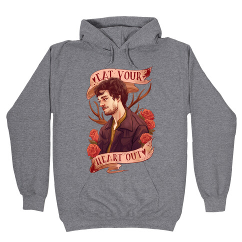 Eat Your Heart Out Parody Hooded Sweatshirt