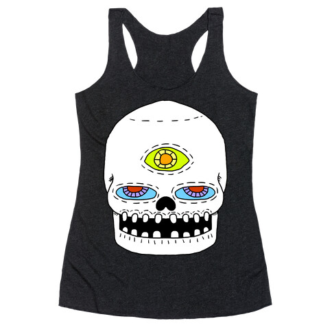 SKULL Racerback Tank Top