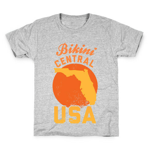 Bikini Central USA (Florida) Kids T-Shirt