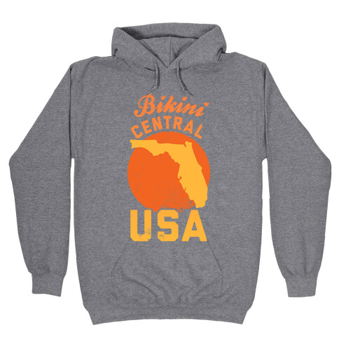 Bikini Central USA (Florida) Hooded Sweatshirt