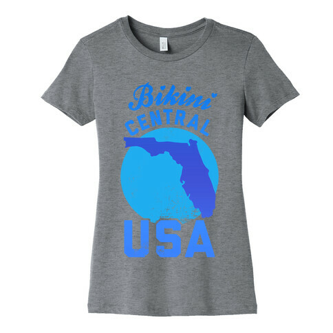 Bikini Central USA (Florida) Womens T-Shirt