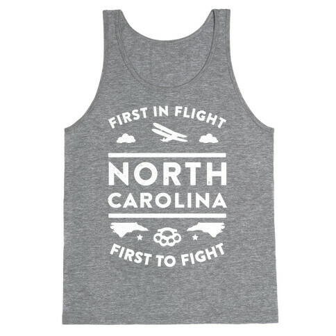 North Carolina Fight and Flight Tank Top