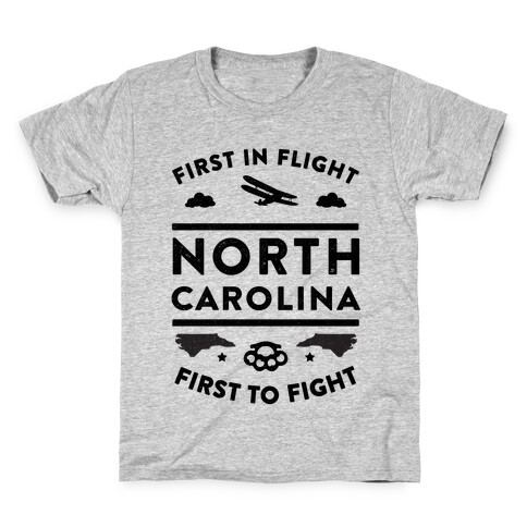North Carolina Fight and Flight Kids T-Shirt