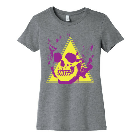 MARILYN SKULL Womens T-Shirt