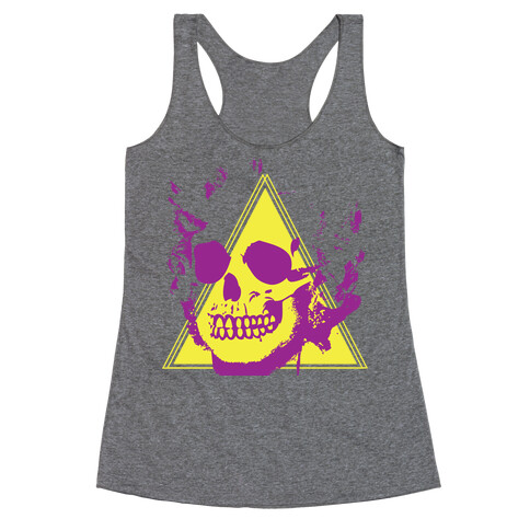 MARILYN SKULL Racerback Tank Top