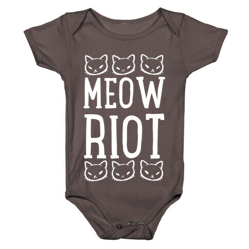 Meow Riot Baby One-Piece