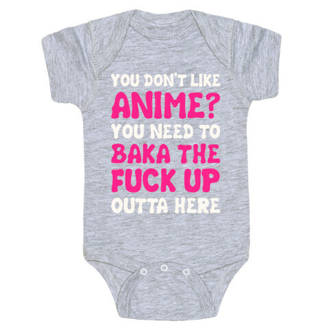You Don't Like Anime? Baby One-Piece