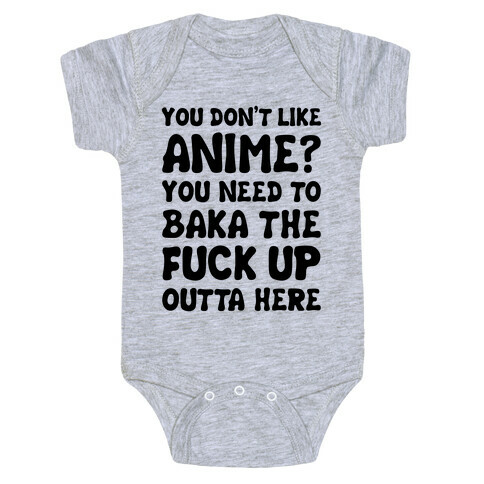 You Don't Like Anime? Baby One-Piece