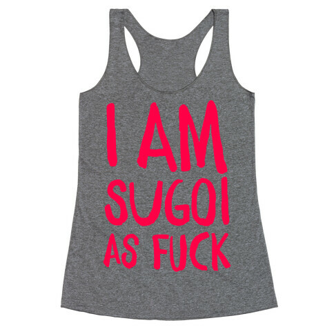 Sugoi As F*** Racerback Tank Top