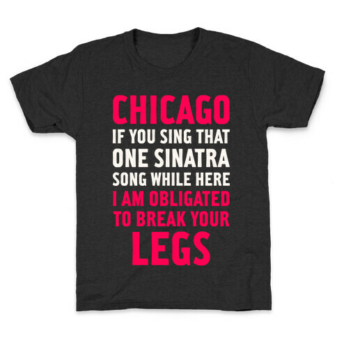 That One Sinatra Song Kids T-Shirt