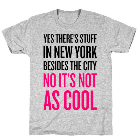 There's Stuff In New York Besides The City T-Shirt