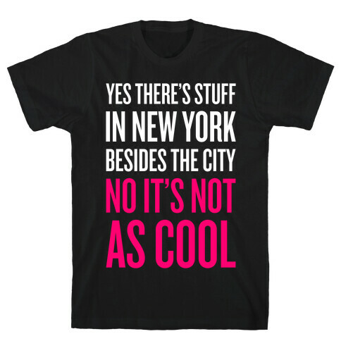 There's Stuff In New York Besides The City T-Shirt