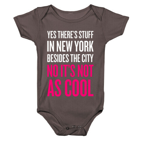 There's Stuff In New York Besides The City Baby One-Piece