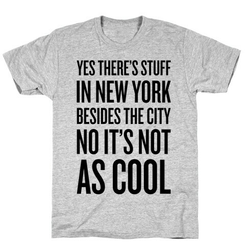 There's Stuff In New York Besides The City T-Shirt