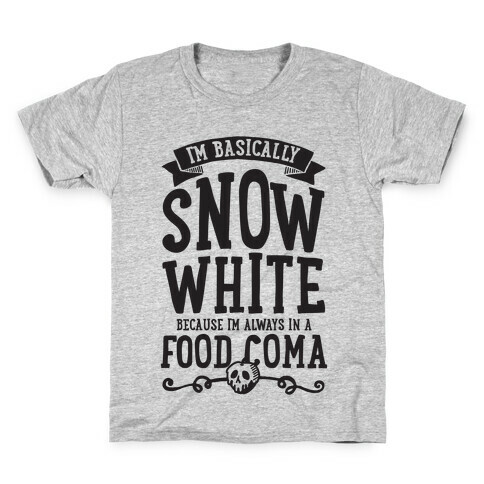 I'm Basically Snow White Kids T-Shirt