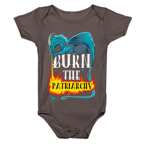 Burn the Patriarchy Baby One-Piece