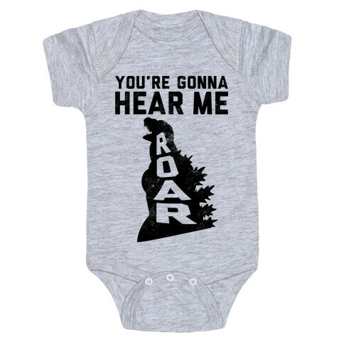 You're Gonna Hear Me Roar (Vintage) Baby One-Piece