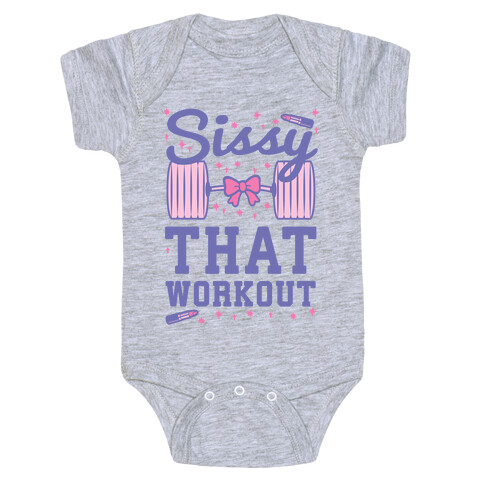 Sissy That Workout Baby One-Piece