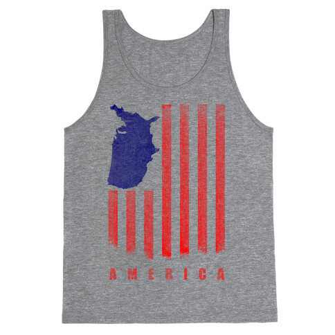 American Flag Tank Top