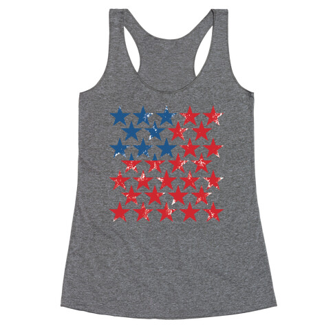 Field Of Stars Racerback Tank Top