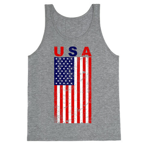 USA Flag Tank Top