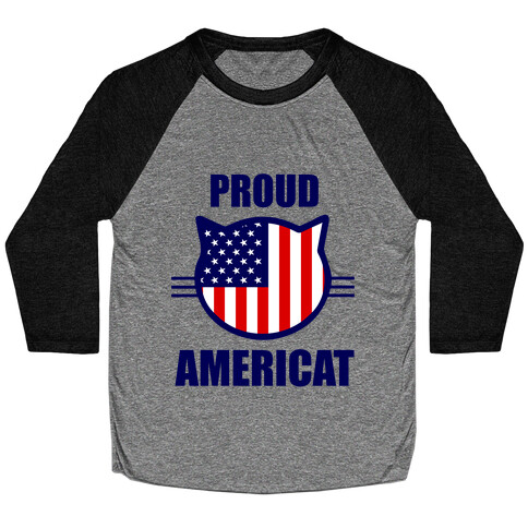 Proud Americat Baseball Tee