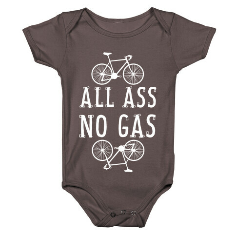 All Ass. No Gas! Baby One-Piece