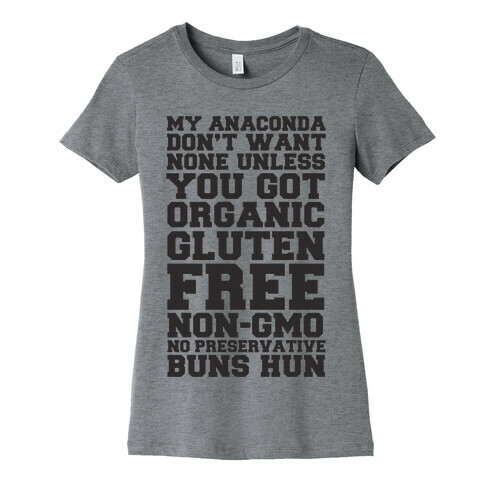 Baby Got Gluten Free Buns Womens T-Shirt