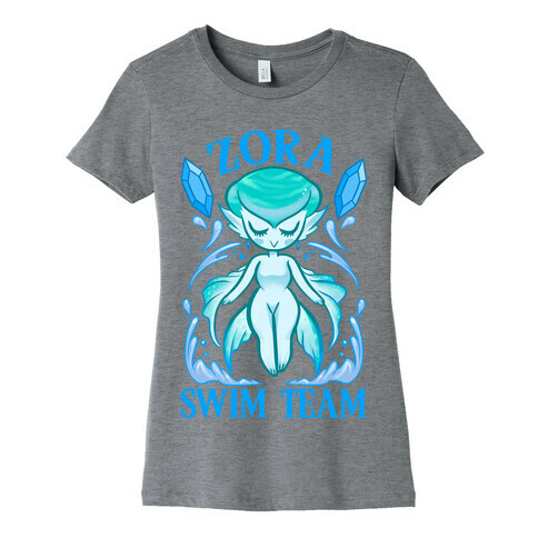Zora Swim Team Parody Womens T-Shirt